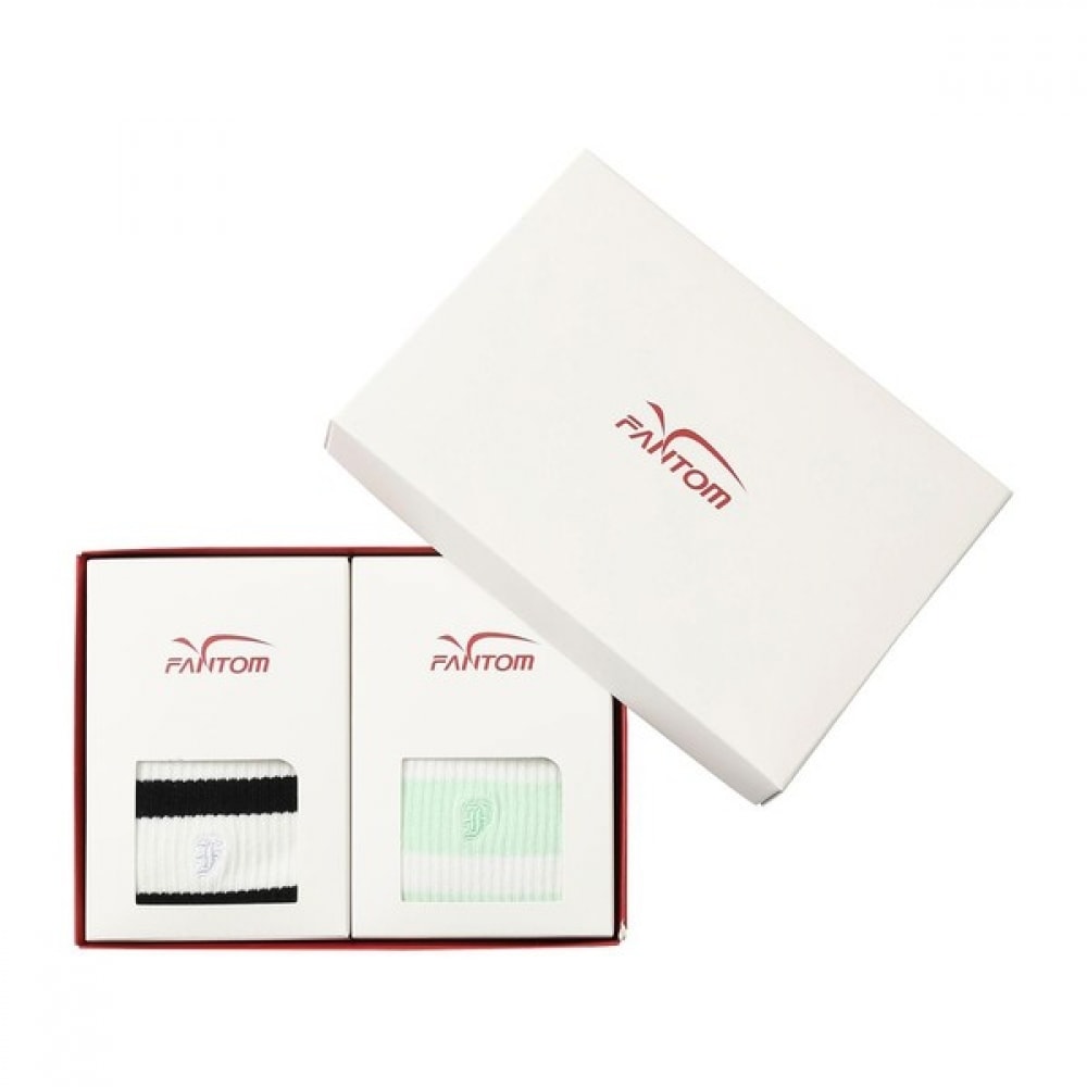 [Phantom] 女性用リブ編みミッドネックソックスセット