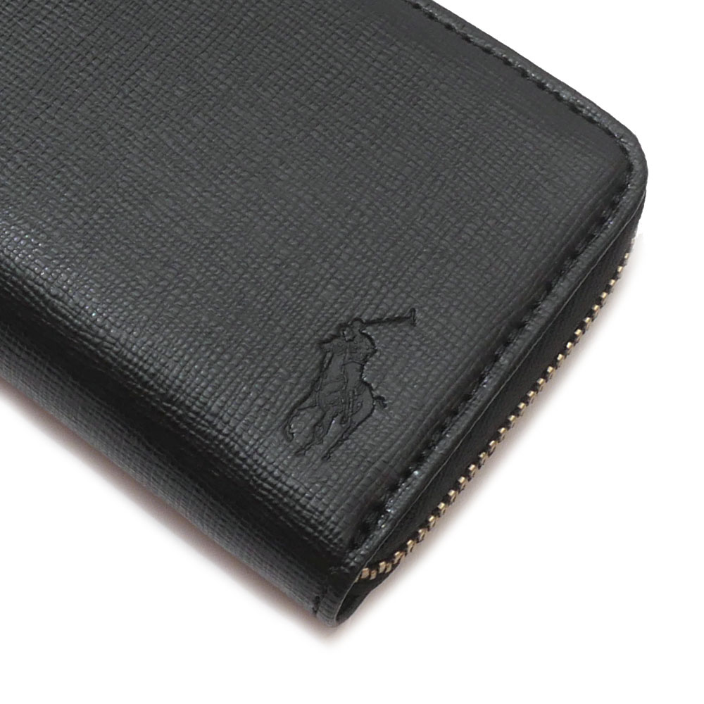 ポロ ラルフローレン POLO RALPH LAUREN COIN CASE ウォレット 財布 小銭入れ BLACK 272-000188-011 ポロ ラルフローレン POLO RALPH LAUREN COIN CASE ウォレット 財布 小銭入れ BLACK 272-000188-011