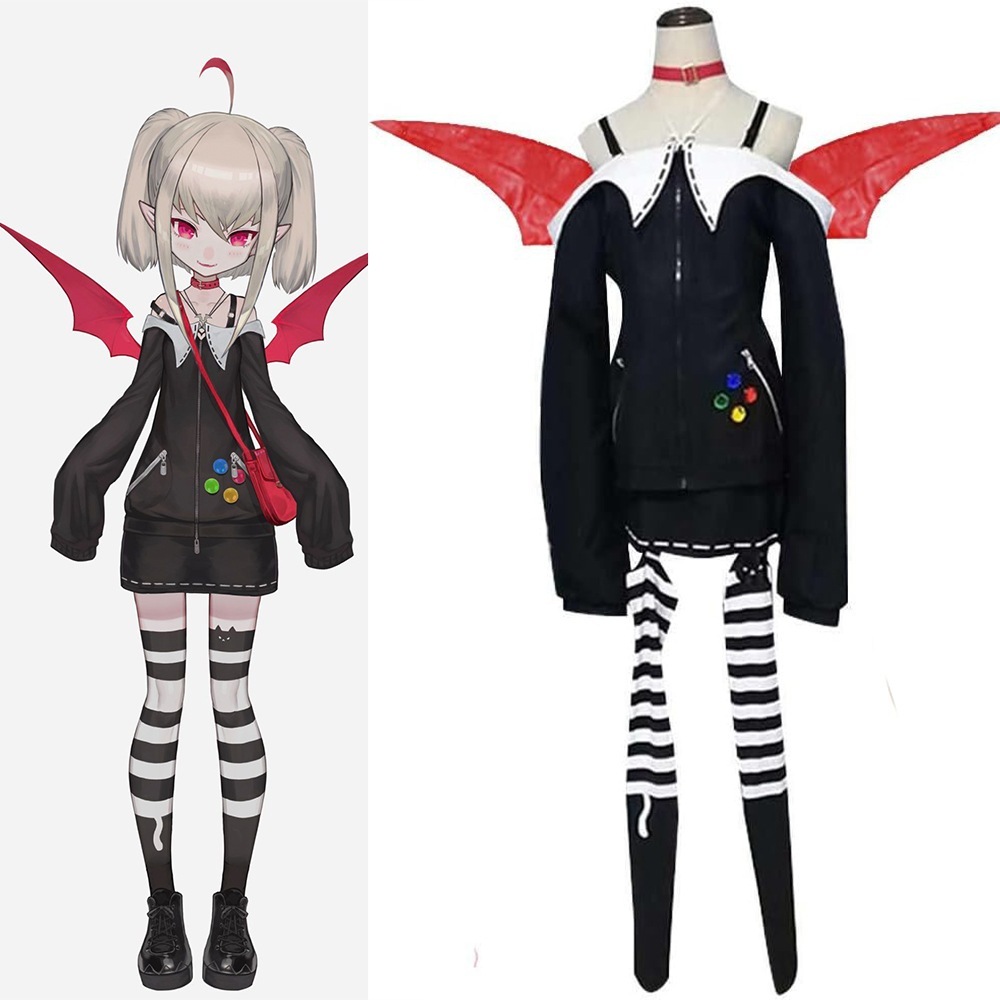 大人気にじさんじ 魔界ノりりむ 衣装+翼+バッグ ウィッグ追加可 コスプレ 衣装 ハロウィン クリスマス コスチューム 魔界ノリリム 大人気にじさんじ 魔界ノりりむ 衣装+翼+バッグ ウィッグ追加可 コスプレ 衣装 ハロウィン クリスマス コスチューム 魔界ノリリム