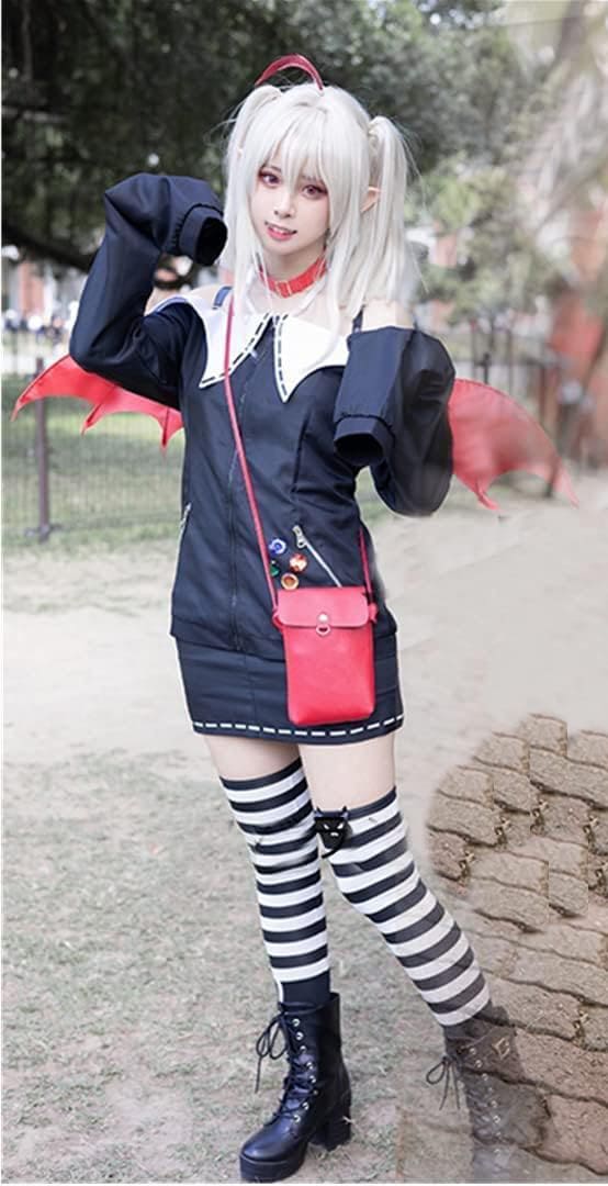 大人気にじさんじ 魔界ノりりむ 衣装+翼+バッグ ウィッグ追加可 コスプレ 衣装 ハロウィン クリスマス コスチューム 魔界ノリリム 大人気にじさんじ 魔界ノりりむ 衣装+翼+バッグ ウィッグ追加可 コスプレ 衣装 ハロウィン クリスマス コスチューム 魔界ノリリム