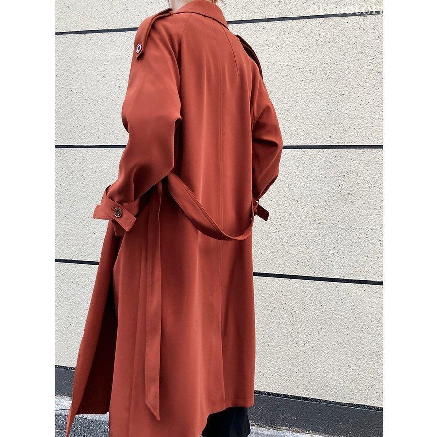 人気沸騰新柄追加 トレンチコート レディース 秋服 春 ロング Aライン ベルト付き オシャレ 着痩せ アウター 韓国風 通勤 スプリング チェスターコート
