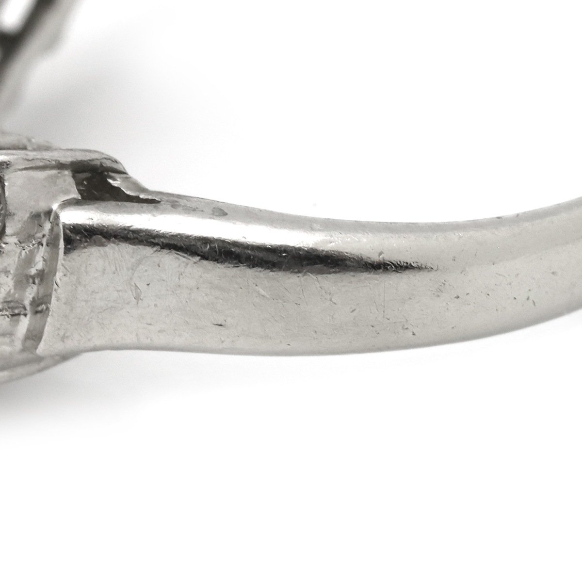 リング 指輪 ダイヤリング Pt900 ダイヤモンド プラチナシルバー V字 Vライン 8号【中古】 リング 指輪 ダイヤリング Pt900 ダイヤモンド プラチナシルバー V字 Vライン 8号【中古】