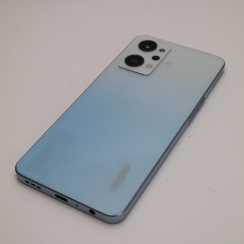 新品同様 OPPO Reno7 A OPG04 ブルー スマホ 中古土日祝発送OK 即日発送　　 220