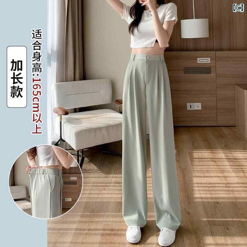 スラックス レディース 夏 薄手 ロングパンツ ストレート タック 後ろゴム ポケット ハイウエスト 通気 体型カバー ソフト カジュアル おしゃれ シンプル 緑 ピンク 白 スラックス レディース 夏 薄手 ロングパンツ ストレート タック 後ろゴム ポケット ハイウエスト 通気 体型カバー ソフト カジュアル おしゃれ シンプル 緑 ピンク 白