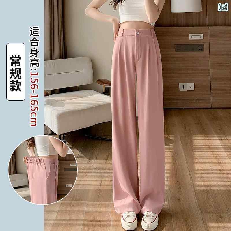 スラックス レディース 夏 薄手 ロングパンツ ストレート タック 後ろゴム ポケット ハイウエスト 通気 体型カバー ソフト カジュアル おしゃれ シンプル 緑 ピンク 白 スラックス レディース 夏 薄手 ロングパンツ ストレート タック 後ろゴム ポケット ハイウエスト 通気 体型カバー ソフト カジュアル おしゃれ シンプル 緑 ピンク 白