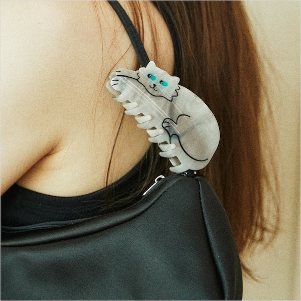 【新品未使用】Coucou Suzette ヘアクリップ 7点まとめうり Qoo10] COUCOU SUZETTE 猫 ヘアクリップ