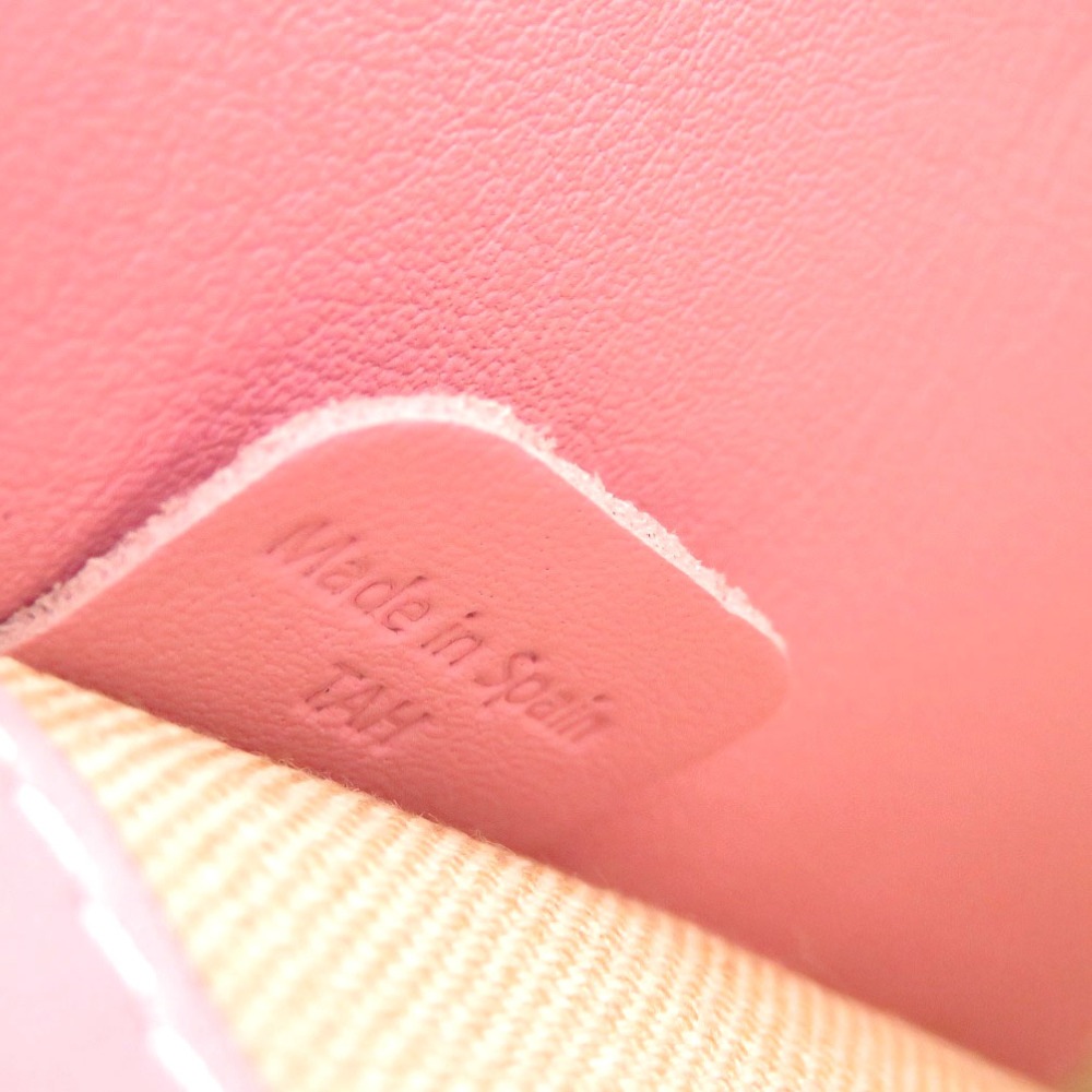 美品 ショルダーバッグ カーフ/カーフ ピンク 1286【中古】 レディース 美品 ショルダーバッグ カーフ/カーフ ピンク 1286【中古】 レディース