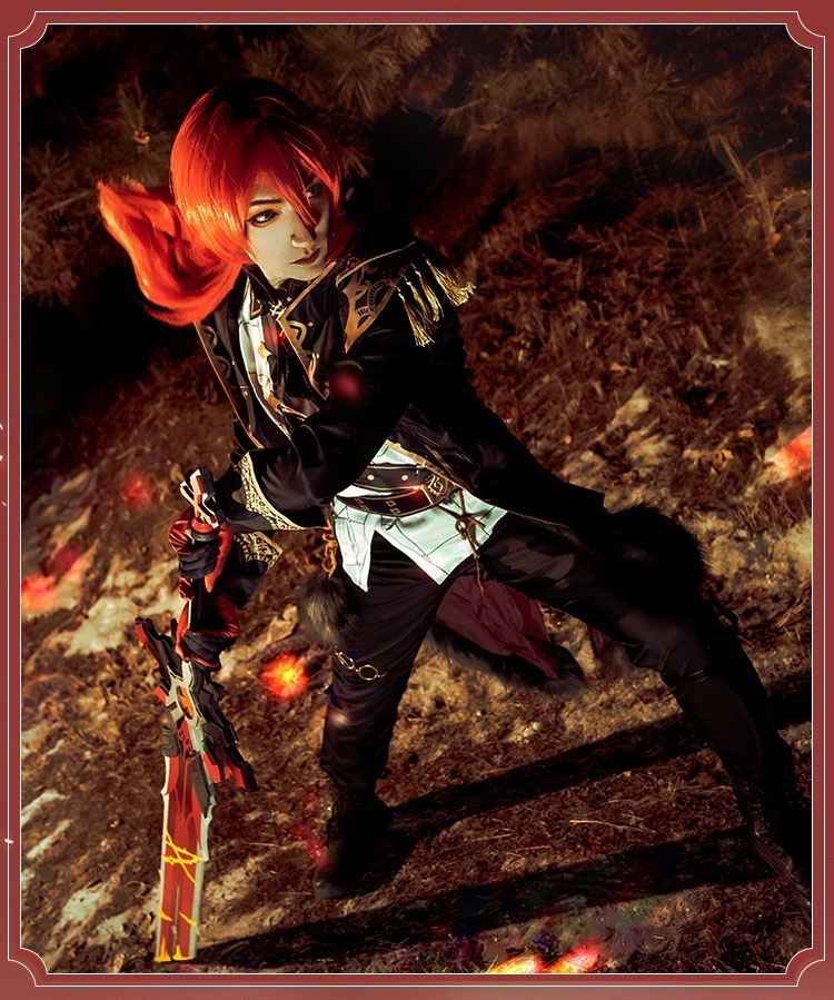 仮装 変装服 ハロウィン コスチューム 衣装 コスプレ 原神 ディルック スーツ ハロウィン 2024年新作入荷コスプレ