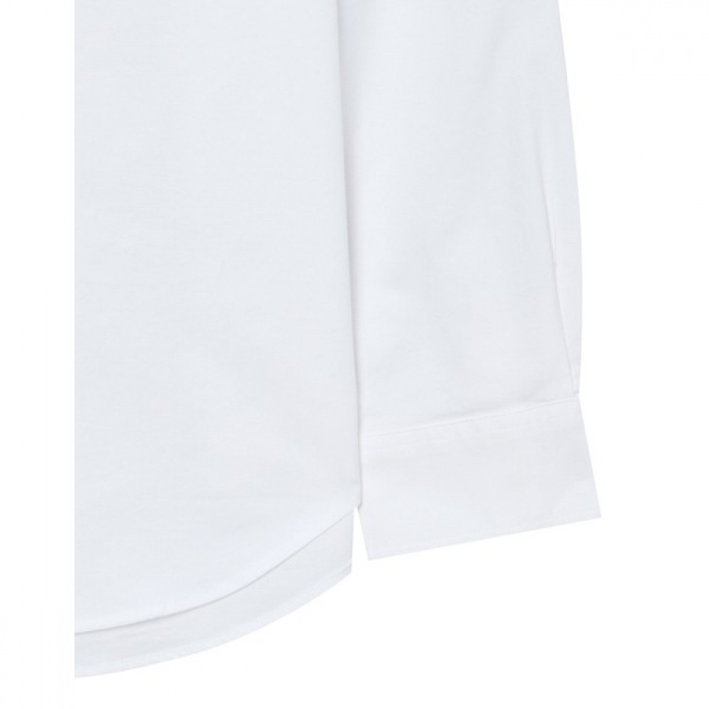 (ヘッジスレディース) 25SS ハリーロゴオックスフォードシャツホワイト HSSH5B205WT (ヘッジスレディース) 25SS ハリーロゴオックスフォードシャツホワイト HSSH5B205WT