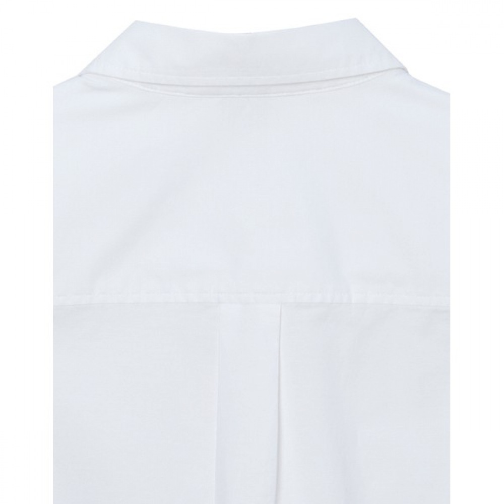 (ヘッジスレディース) 25SS ハリーロゴオックスフォードシャツホワイト HSSH5B205WT (ヘッジスレディース) 25SS ハリーロゴオックスフォードシャツホワイト HSSH5B205WT