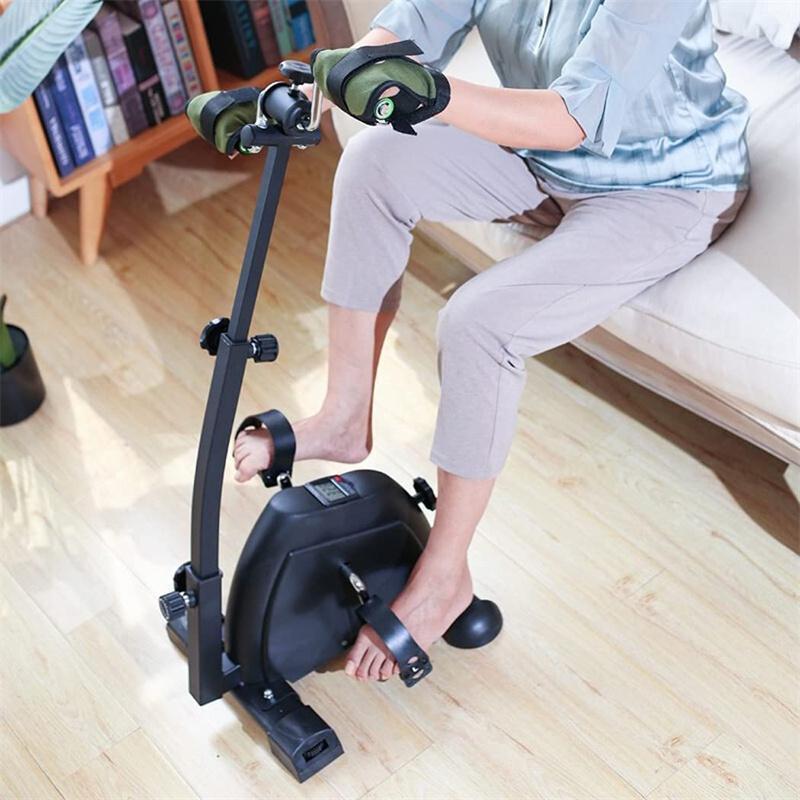 フィットネス用自転車 高齢者向けエアロバイク 家庭用ペダルトレーナー 脚のトレーニング器具 ニーリカバリー用 フィットネスリハビリ機器 老人用 ギフト