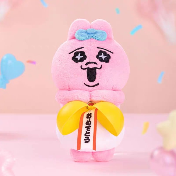 【新品】おぱんちゅうさぎ　ぬいぐるみ　マスコット　ソフビ　ご当地　プライズ おぱんちゅうさぎ ぬいぐるみ | オンラインクレーンゲーム「GiGO