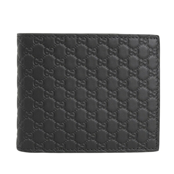 グッチ 財布 メンズ 二つ折り財布 アウトレット マイクログッチシマレザー ブラック O MWL 260987BMJ1N1000 GUCCI グッチ 財布 メンズ 二つ折り財布 アウトレット マイクログッチシマレザー ブラック O MWL 260987BMJ1N1000 GUCCI