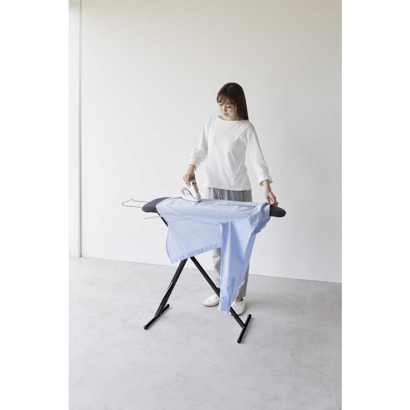 山崎実業　スタンド式人体型アイロン台 スタンダードライン(ダークグレー)　2148