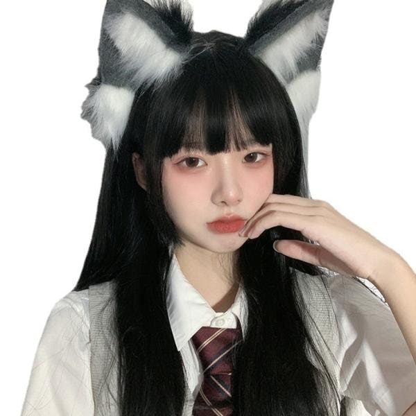 Qoo10] ウィッグ 学生かつら黒かわいい女子高校生