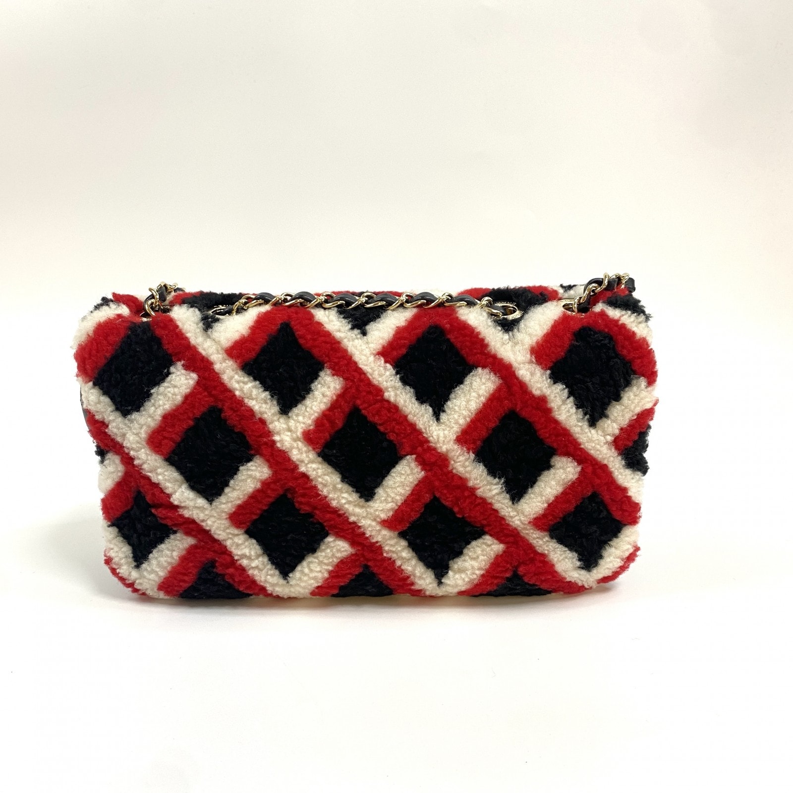 美品 シャネル CHANEL レディース シングルフラップ チェーン ショルダーバッグ ムートン 23番【中古】 美品 シャネル CHANEL レディース シングルフラップ チェーン ショルダーバッグ ムートン 23番【中古】