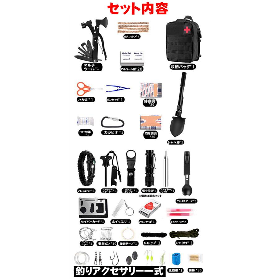 【全店任意2枚購入で100円OFF】緊急 サバイバルツール 屋外旅行緊急用品 ツールセット キャンプ 防災セット 防災用品 防災リュック 応急処置サバイバルツール 【全店任意2枚購入で100円OFF】緊急 サバイバルツール 屋外旅行緊急用品 ツールセット キャンプ 防災セット 防災用品 防災リュック 応急処置サバイバルツール