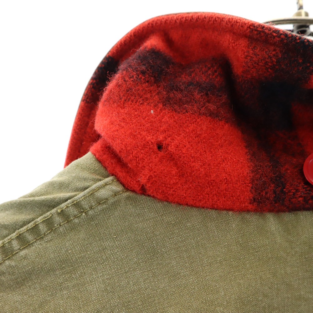 ファルコンブランド 50s 60s カナダ製 ヴィンテージ リバーシブル ハンティングジャケット オリーブ FALCON BRAND WOODS メンズ ファルコンブランド 50s 60s カナダ製 ヴィンテージ リバーシブル ハンティングジャケット オリーブ FALCON BRAND WOODS メンズ