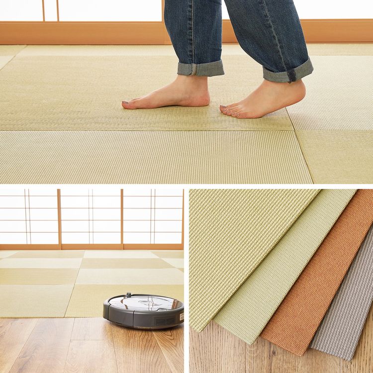 置き畳 82×82×1.3cm(同色2枚セット) おしゃれ DIY 薄畳 置き畳 82×82×1.3cm(同色2枚セット) おしゃれ DIY 薄畳