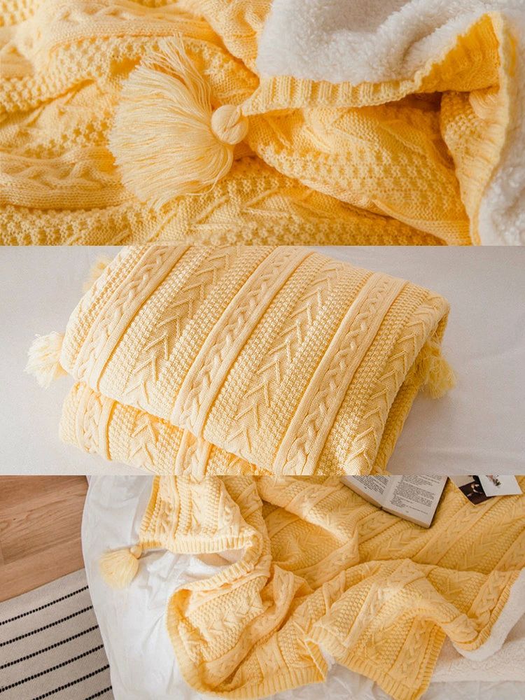 特別価格ブランケット 毛布 ニット ボア付き 厚手 フリンジ 厚手 おしゃれ 寝具 ケーブル編み ベットカバー ソファー用インテリア 膝掛け 特別価格ブランケット 毛布 ニット ボア付き 厚手 フリンジ 厚手 おしゃれ 寝具 ケーブル編み ベットカバー ソファー用インテリア 膝掛け