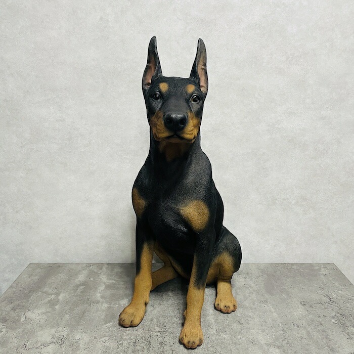 置物 犬 動物 お座りドーベルマン 特大 犬グッズ 高さ61cm woobia おしゃれ 大きい 玄関インテリア かわいいオブジェ 置物 犬 動物 お座りドーベルマン 特大 犬グッズ 高さ61cm woobia おしゃれ 大きい 玄関インテリア かわいいオブジェ