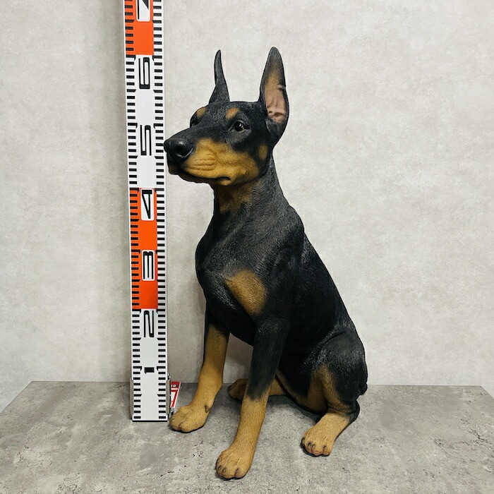 置物 犬 動物 お座りドーベルマン 特大 犬グッズ 高さ61cm woobia おしゃれ 大きい 玄関インテリア かわいいオブジェ 置物 犬 動物 お座りドーベルマン 特大 犬グッズ 高さ61cm woobia おしゃれ 大きい 玄関インテリア かわいいオブジェ