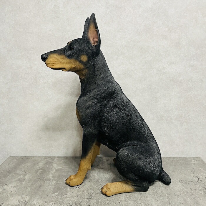 置物 犬 動物 お座りドーベルマン 特大 犬グッズ 高さ61cm woobia おしゃれ 大きい 玄関インテリア かわいいオブジェ 置物 犬 動物 お座りドーベルマン 特大 犬グッズ 高さ61cm woobia おしゃれ 大きい 玄関インテリア かわいいオブジェ