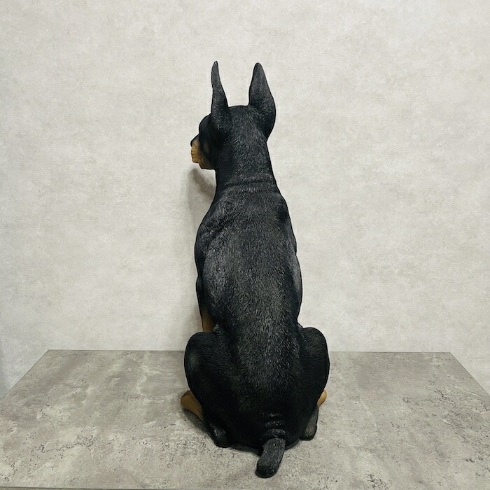 置物 犬 動物 お座りドーベルマン 特大 犬グッズ 高さ61cm woobia おしゃれ 大きい 玄関インテリア かわいいオブジェ 置物 犬 動物 お座りドーベルマン 特大 犬グッズ 高さ61cm woobia おしゃれ 大きい 玄関インテリア かわいいオブジェ