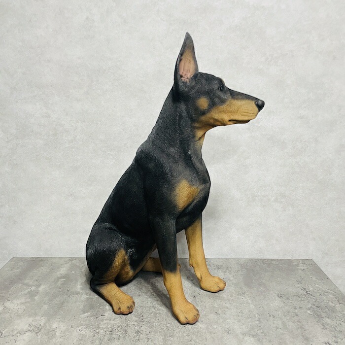置物 犬 動物 お座りドーベルマン 特大 犬グッズ 高さ61cm woobia おしゃれ 大きい 玄関インテリア かわいいオブジェ 置物 犬 動物 お座りドーベルマン 特大 犬グッズ 高さ61cm woobia おしゃれ 大きい 玄関インテリア かわいいオブジェ