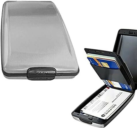 【20%OFFクーポン】カードケース 金属クレジット メタルカードホルダー カード ホルダー アルミ合金製 ウォレット メンズ レディース 多機能RFIDブロッキング名刺ホルダーハードケースプロテクタ