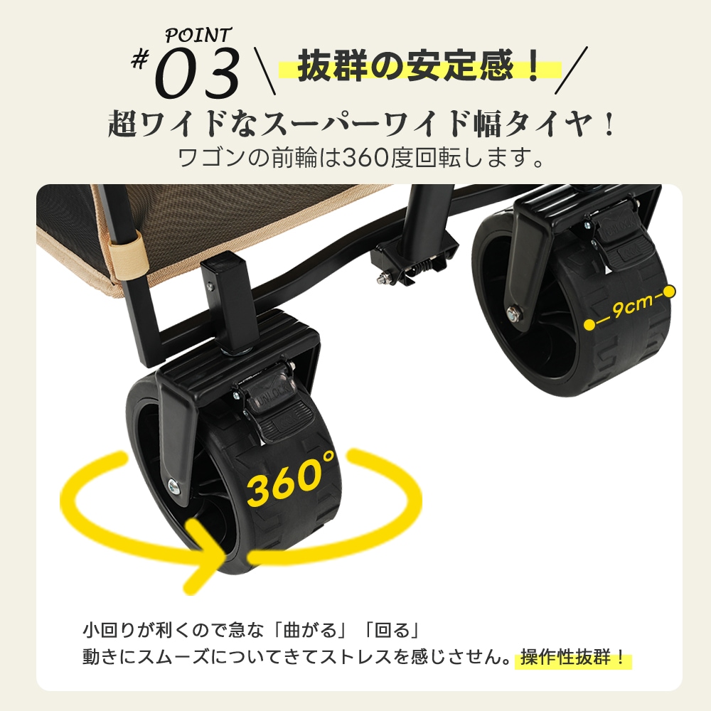 【2点購入で150OFF】【国内即発送】【ホワイト】ダブルシェルフ上下2段 キャリーワゴン アウトドアワゴン 290L 後ろ開け 自立式 折りたたみ コンパクト