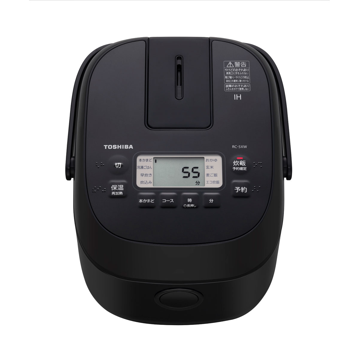 東芝 RC-5XW-K IHジャー炊飯器(3合炊き) ブラック RC5XWK 東芝 RC-5XW-K IHジャー炊飯器(3合炊き) ブラック RC5XWK