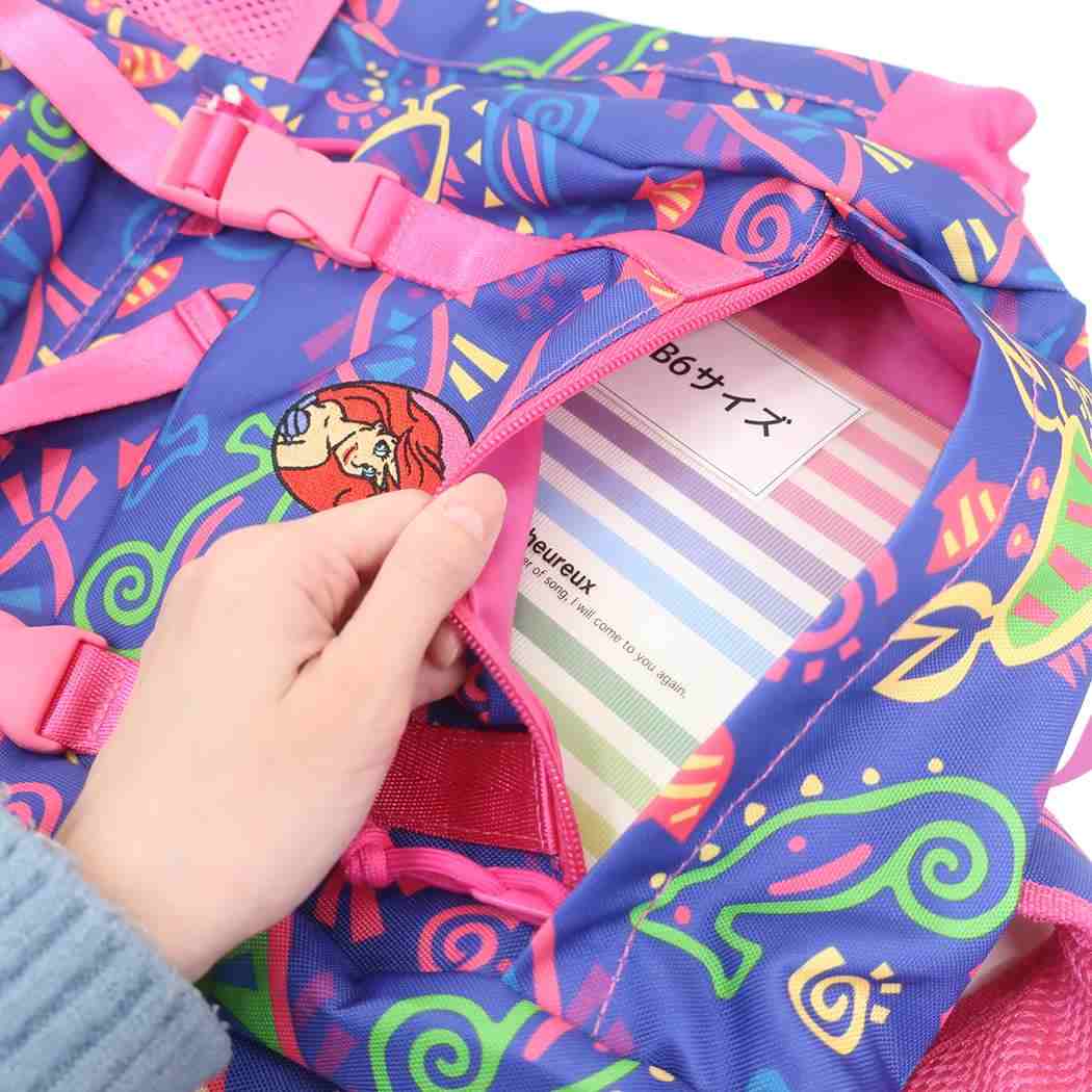 リトルマーメイド デイパック バックパック PU ディズニープリンセス キャラクター グッズ