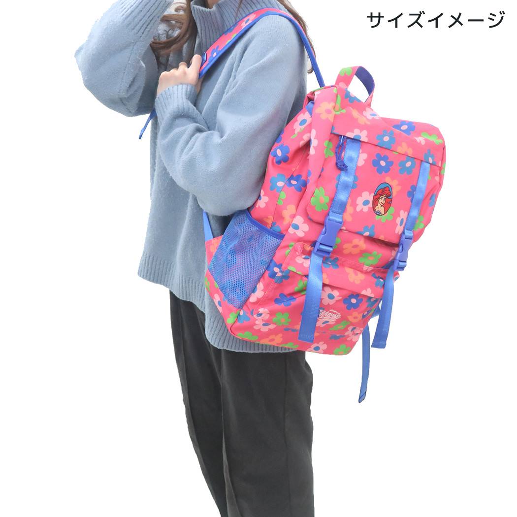 リトルマーメイド デイパック バックパック PU ディズニープリンセス キャラクター グッズ