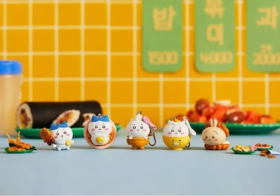 【韓国限定】カカオフレンズ × ちいかわ コラボキーリング 全5種フルセット Qoo10] カカオフレンズ 【ちいかわ X kakao friend