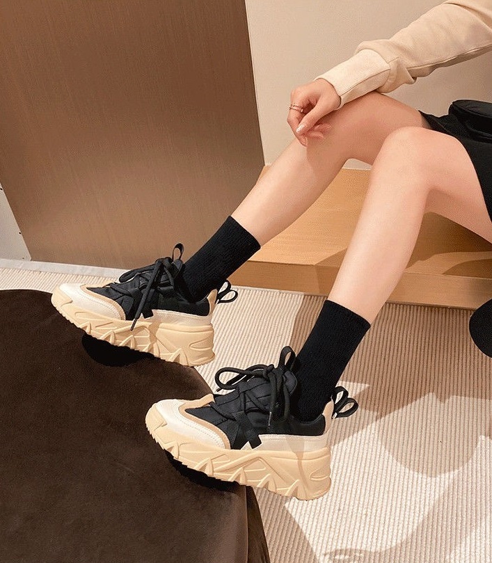 厚底スニーカー シューズ 靴 くつ クツ スニーカー 厚底 ラウンドトゥ 歩きやすい 走れる かわいい 大人可愛い シンプル カジュアル 大人 おしゃれ お洒落 スポーティー メンズライク mdprevattcaulkingandwaterproofing.com