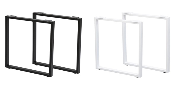 テーブル脚 2本入り 高さ67.2cm ハイタイプ テーブルキッツ ロの字脚 DIY アイアン脚 テーブル脚 2本入り 高さ67.2cm ハイタイプ テーブルキッツ ロの字脚 DIY アイアン脚