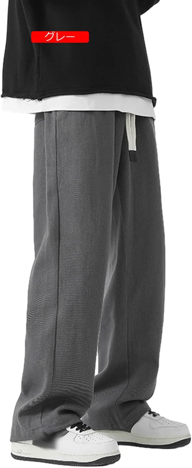 スウェットパンツ メンズ ジャージズボン ワーク カジュアル ストレート レトロ ロングパンツ ズボン 大きいサイズ アメリカン 無地 シンプル 通気性 スポーツ ストリート 散 日常 登