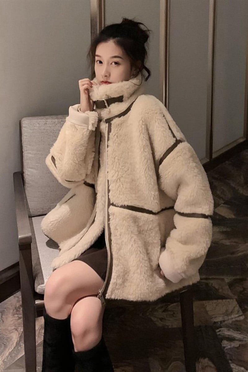 【新品入荷】秋冬 冬アウター秋アウター レディース 韓国風ファッショボアジャケット ニューデザイン 秋冬ファーコ 最安値に挑戦 【新品入荷】秋冬 冬アウター秋アウター レディース 韓国風ファッショボアジャケット ニューデザイン 秋冬ファーコ 最安値に挑戦