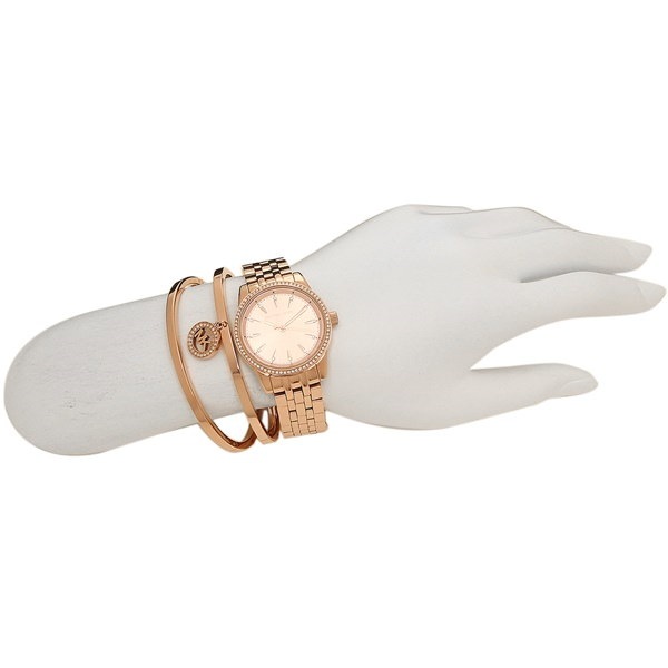 マイケルコース 時計 MICHAEL KORS MK3744 RITZ ブレスレットセット レディース腕時計ウォッチ ローズゴールド マイケルコース 時計 MICHAEL KORS MK3744 RITZ ブレスレットセット レディース腕時計ウォッチ ローズゴールド