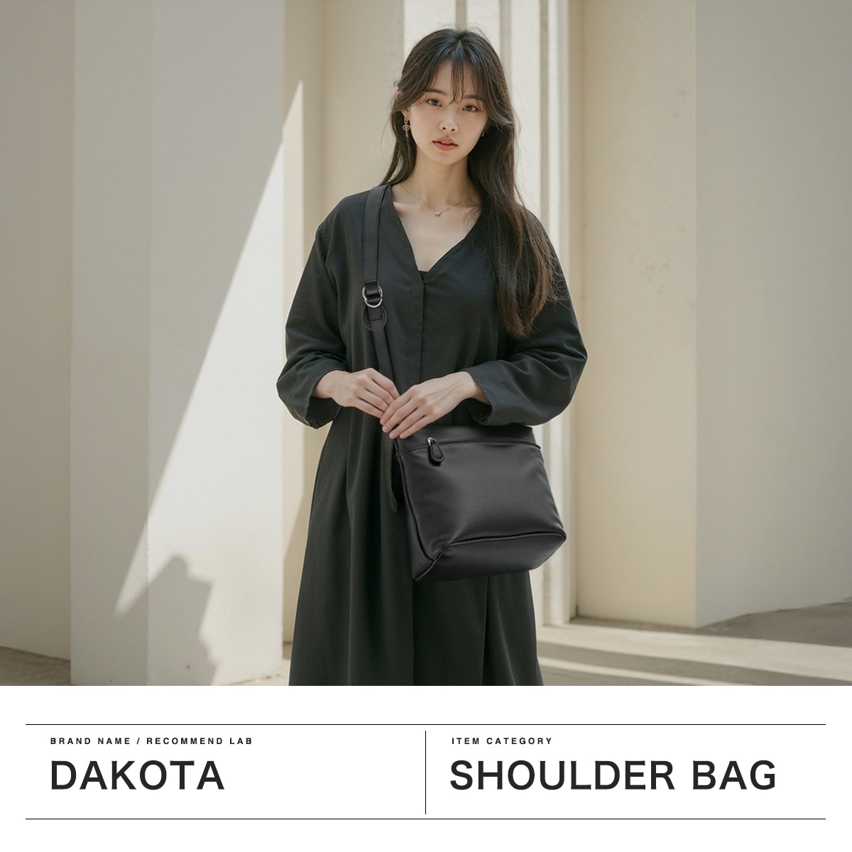 ダコタ限定ノベルティ付 ショルダーバッグ レディース ブランド 斜めがけ 小さめ 大人 軽量 本革 ファスナー付き 縦型 縦長 撥水 A5 かわいい 革 ラポールレイン 1034821 新作2025