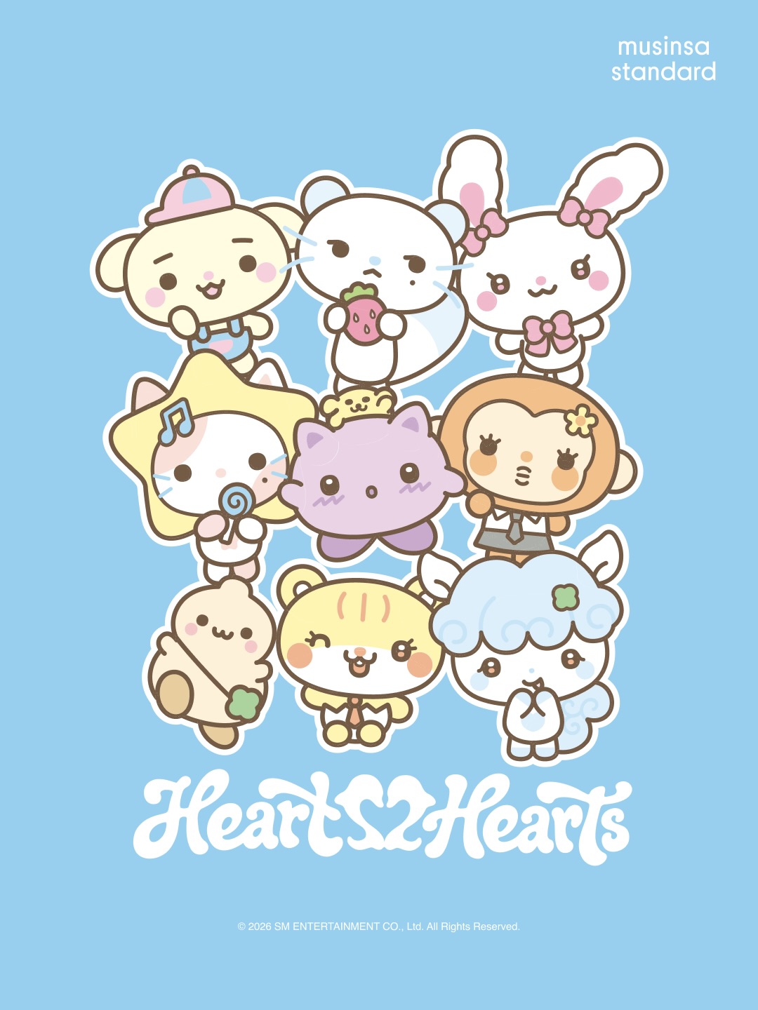 Qoo10] Musinsa Standard 【公式】Hearts2Hearts X