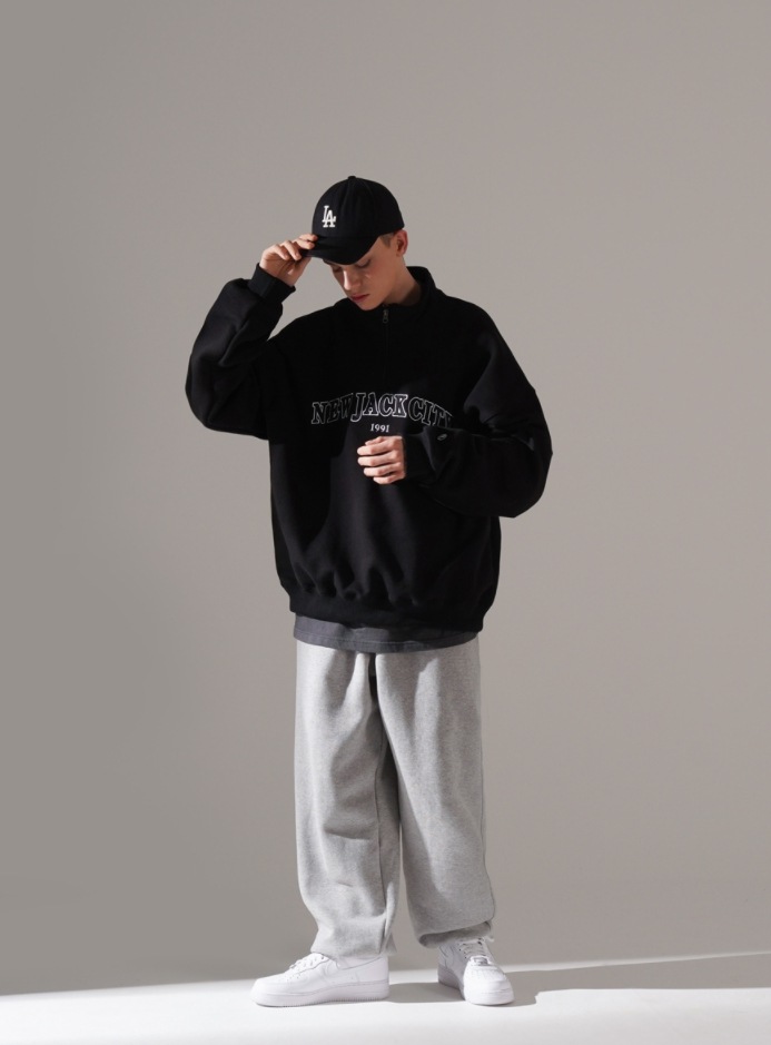 PERSTEP] NEW JACK HALF NECK SWEATSHIRTS トレーナー