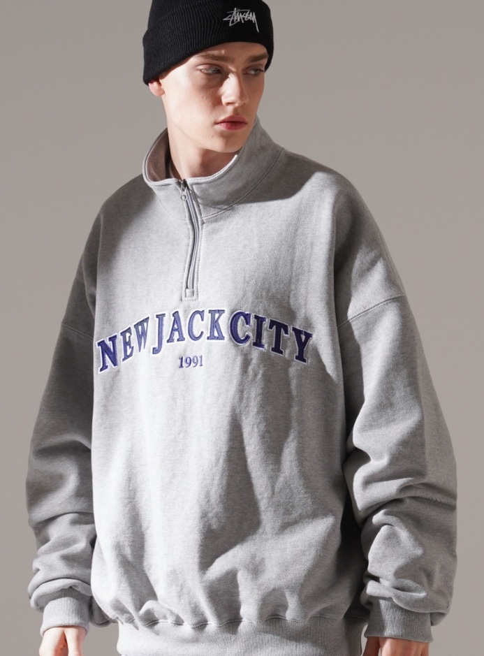 PERSTEP] NEW JACK HALF NECK SWEATSHIRTS トレーナー