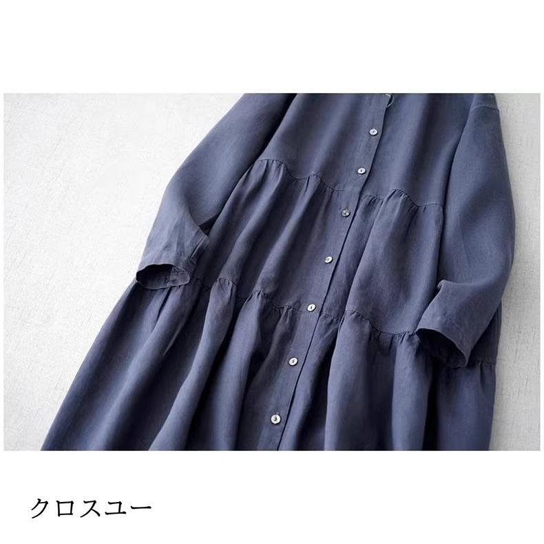 レディース 春 シャツワンピース 長袖 無地 今季トレンド フレアシャツワンピース ラフな抜け感コーデにおすすめ これからの季節にピッタリ レディース 春 シャツワンピース 長袖 無地 今季トレンド フレアシャツワンピース ラフな抜け感コーデにおすすめ これからの季節にピッタリ