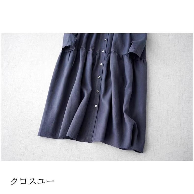 レディース 春 シャツワンピース 長袖 無地 今季トレンド フレアシャツワンピース ラフな抜け感コーデにおすすめ これからの季節にピッタリ レディース 春 シャツワンピース 長袖 無地 今季トレンド フレアシャツワンピース ラフな抜け感コーデにおすすめ これからの季節にピッタリ