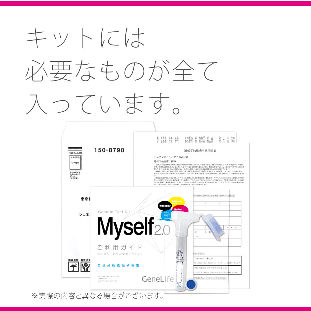 [Myself2.0] 自己分析遺伝子検査 / 自分を見つめなおしたい方に