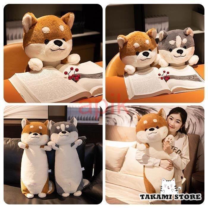 ぬいぐるみ　いぬ　イヌ　犬　柴 犬　ハスキー　抱き枕　かわいい 　インテリア　お祝い　誕生日プレゼント85cm