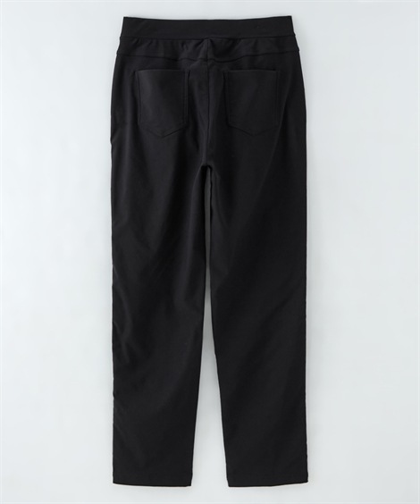 クロップド・カプリパンツ シニアファッション エンボス加工中綿入りパンツ クロップド・カプリパンツ シニアファッション エンボス加工中綿入りパンツ