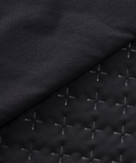 クロップド・カプリパンツ シニアファッション エンボス加工中綿入りパンツ クロップド・カプリパンツ シニアファッション エンボス加工中綿入りパンツ